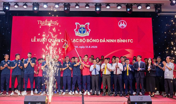 Ninh Bình đặt mục tiêu vào Top 3 V.League 2025/26